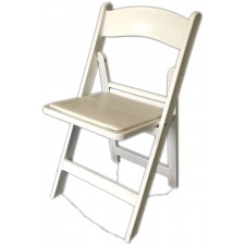 White Padded Chair