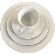 10" White Dinner Plate